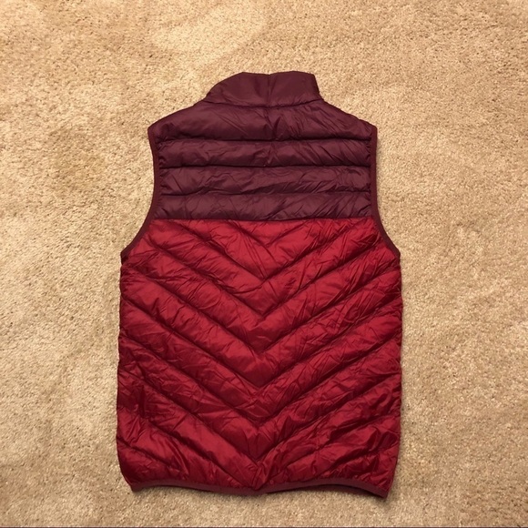 RED CAMEL WOMENS QUILTED RED VEST SIZE SMALL EUC - Picture 2 of 8